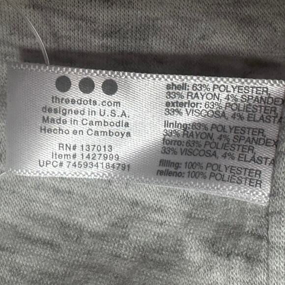 Three Dots Quilted Jacket - NWT - Picture 7 of 10